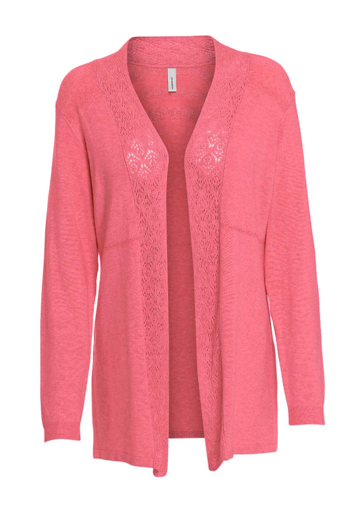 Soyaconcept Damen Strickjacke, fuchsia