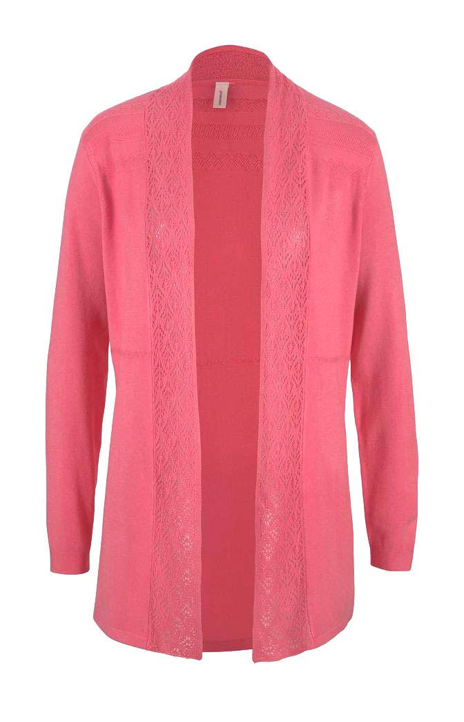 Soyaconcept Damen Strickjacke, fuchsia