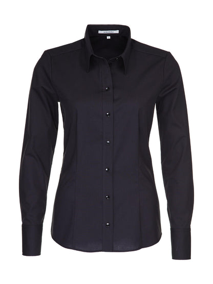 Seidensticker Modern Fit Damen Langarm Bluse, Shirt