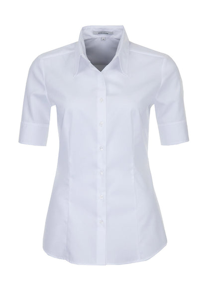 Seidensticker Modern Fit Damen Kurzarm Bluse, Shirt