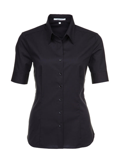 Seidensticker Modern Fit Damen Kurzarm Bluse, Shirt