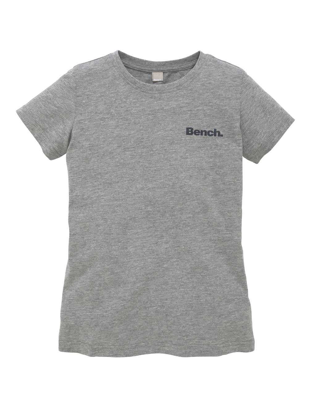 Bench Marken-Kinder-Shirt, grau-melange