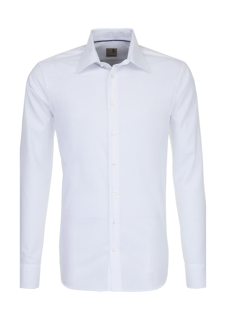 Seidensticker Tailored Fit Herren Langarm Marken Hemd