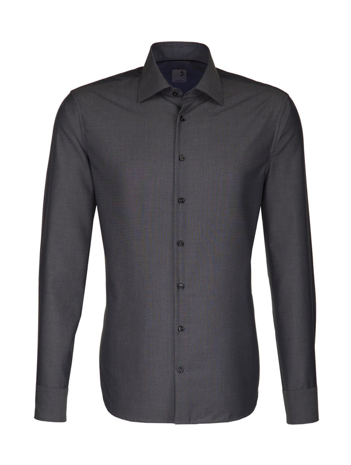 Seidensticker Tailored Fit Herren Langarm Marken Hemd