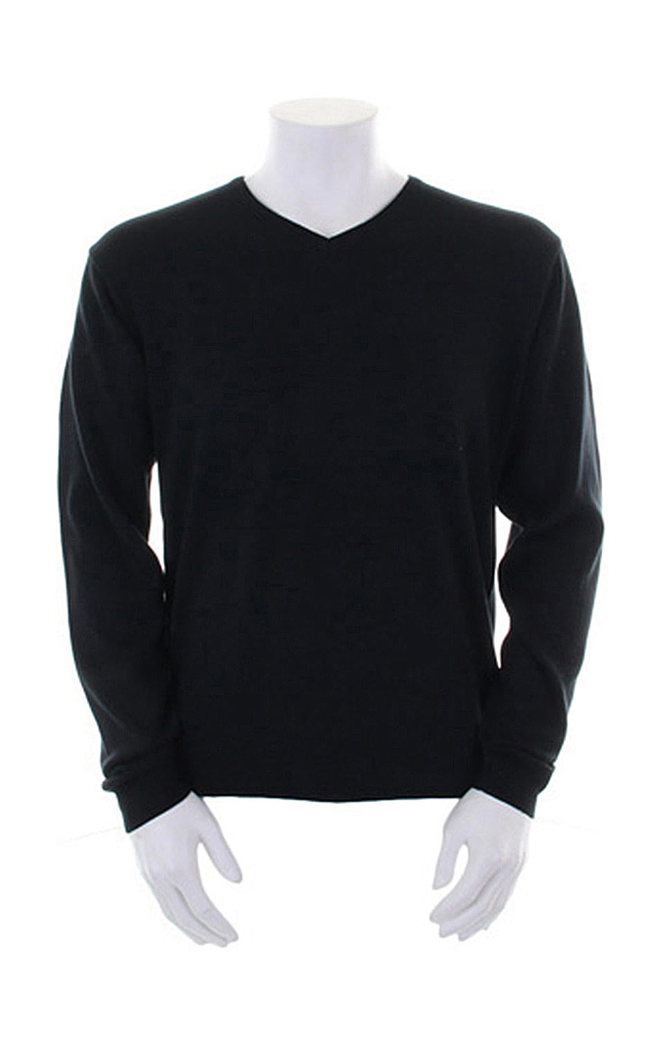 Kustom Kit Herren V-Neck Sweater Shirt Pullover Pulli Sweatshirt