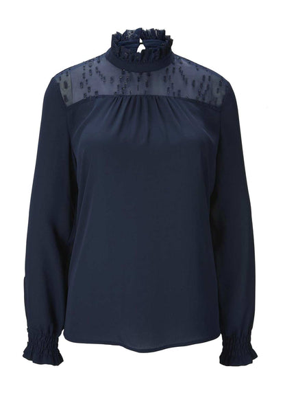 HEINE Damen Bluse, marine