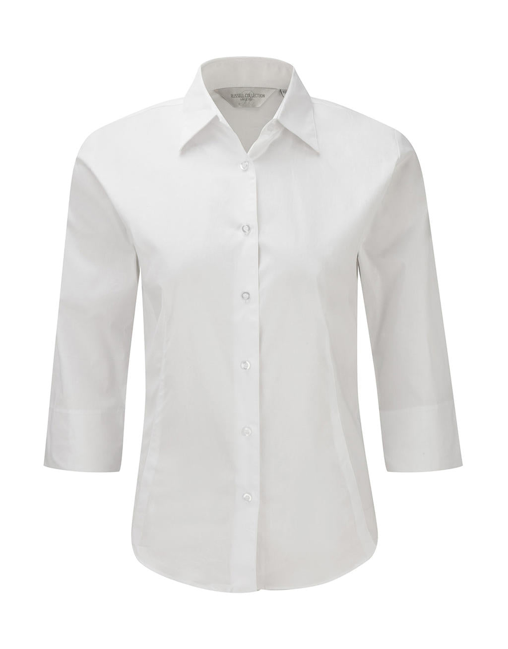 Russel Damen Business Oberteil Shirt Stretch Bluse T-Shirt halbarm