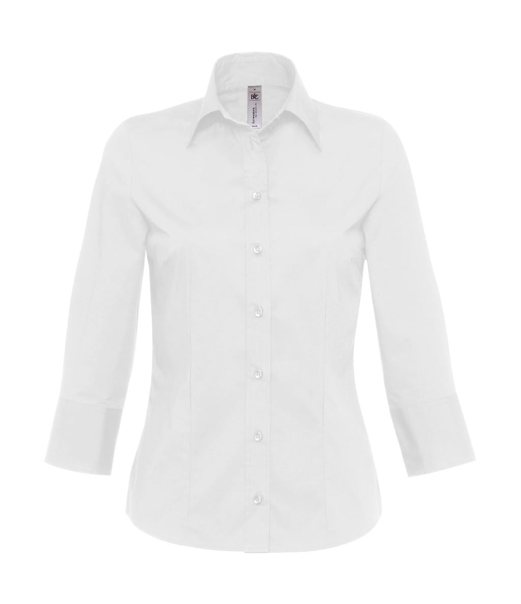 B&C Damen Business Oberteil Shirt Stretch Bluse T-Shirt halbarm