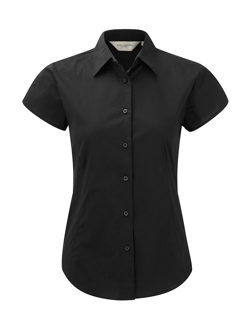 Russel Damen Business Oberteil Shirt Stretch Bluse T-Shirt kurzarm