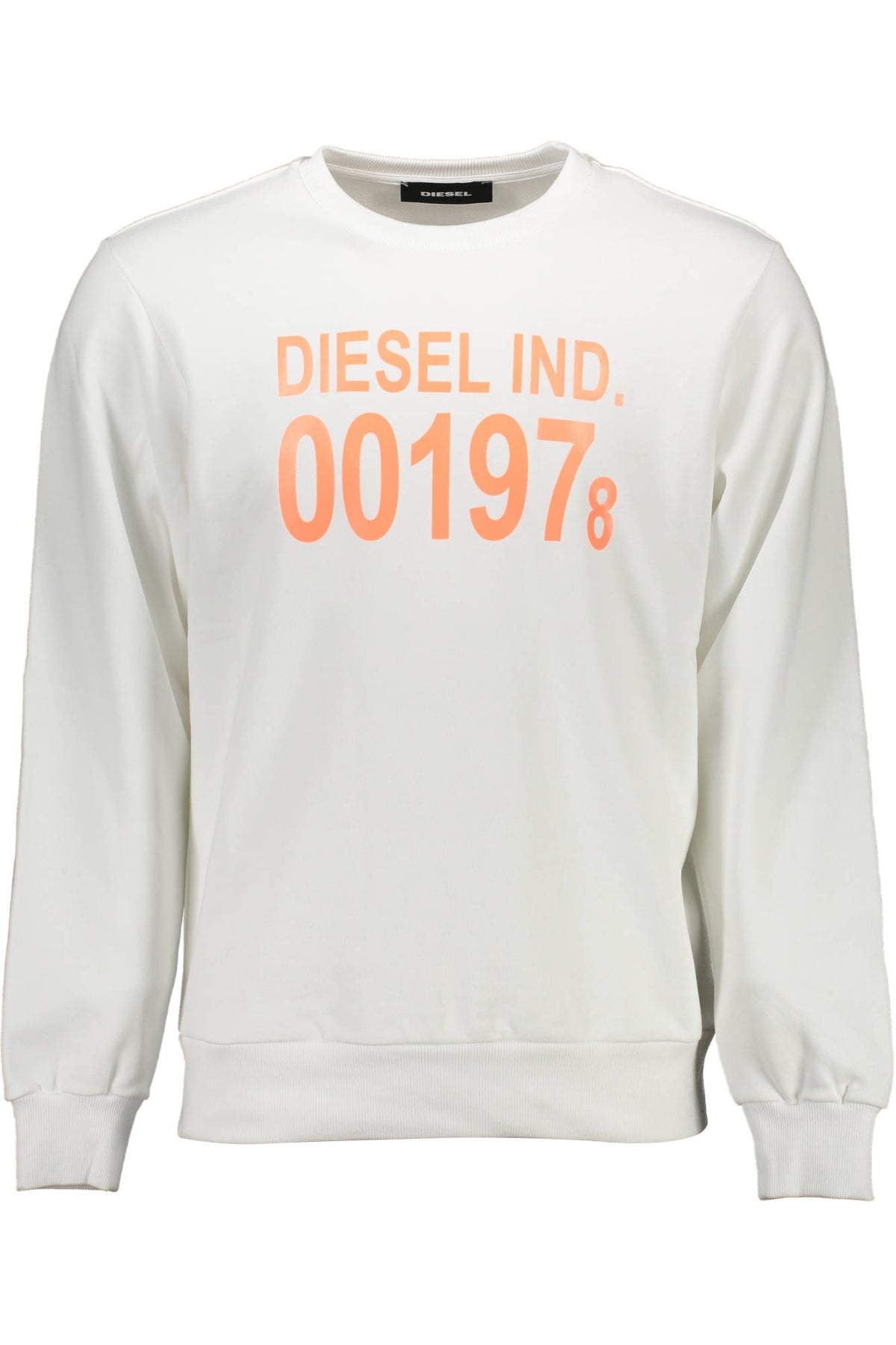 DIESEL Herren Pullover Sweatshirt Shirt Oberteil mit Rundhalsausschnitt, langärmlig