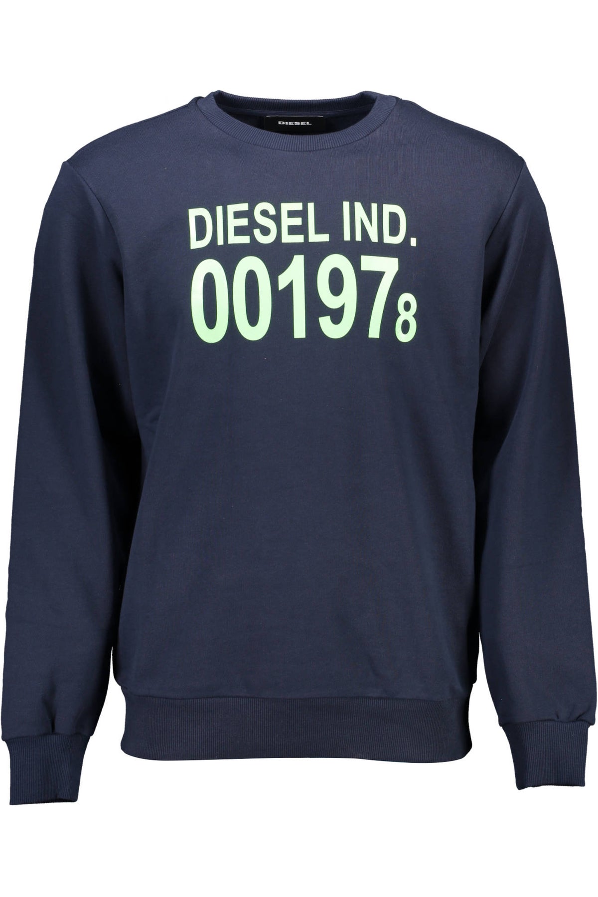 DIESEL Herren Pullover Sweatshirt Shirt Oberteil mit Rundhalsausschnitt, langärmlig