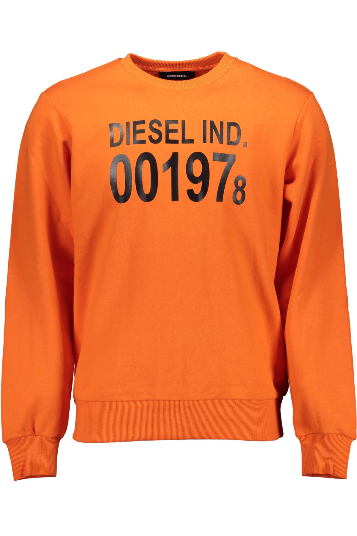 DIESEL Herren Pullover Sweatshirt Shirt Oberteil mit Rundhalsausschnitt, langärmlig