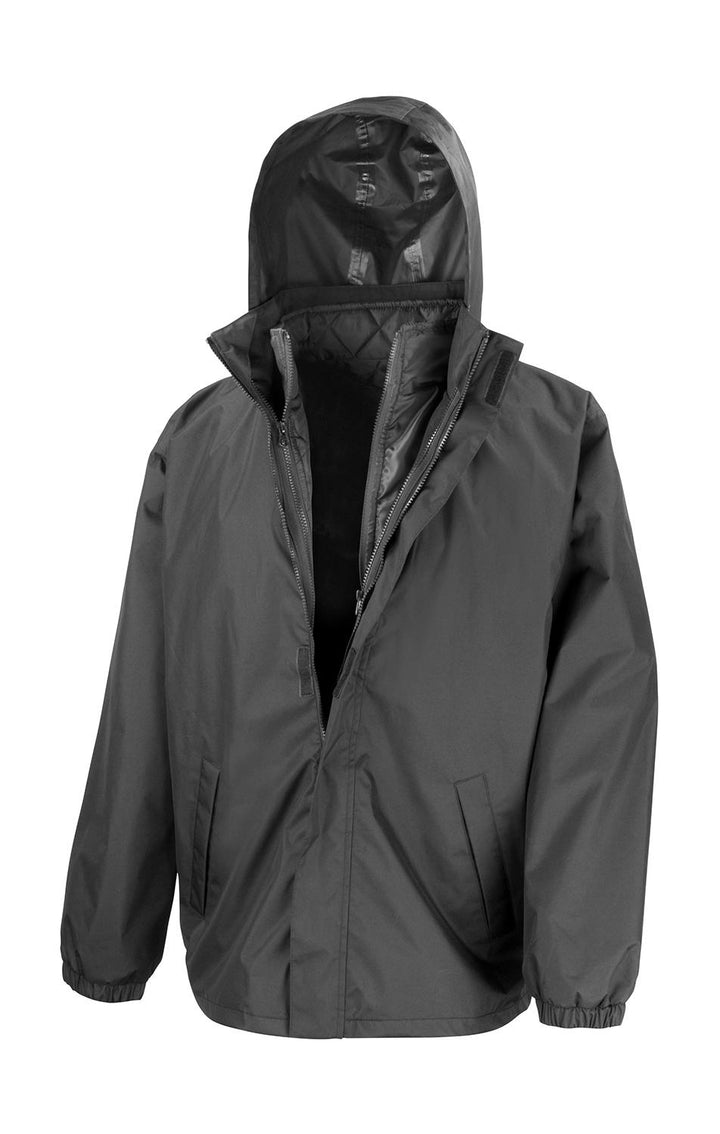 Result 3-in-1 Herren Funktionsjacke mit gestepptem Bodywarmer