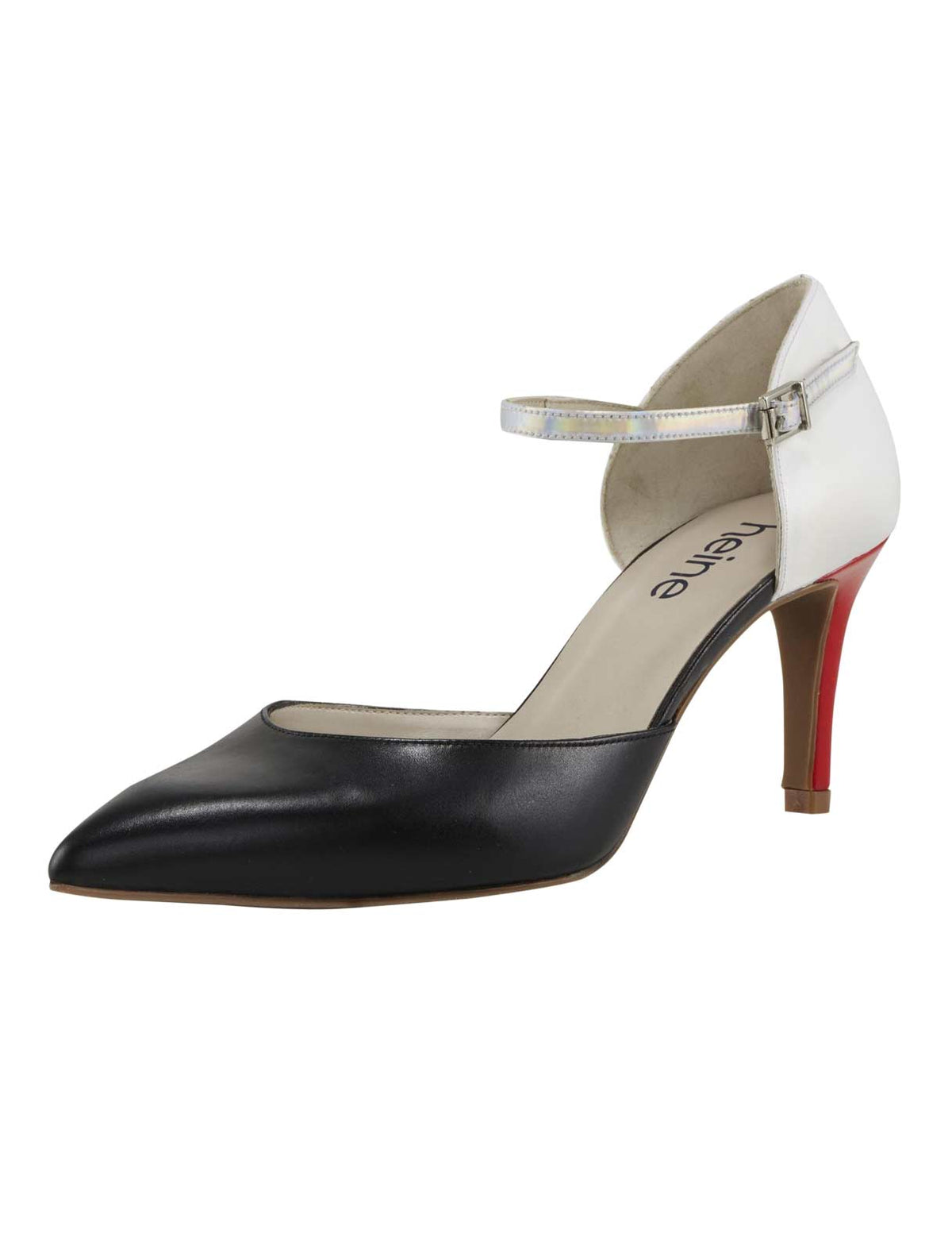 HEINE Damen Lederpumps, bunt