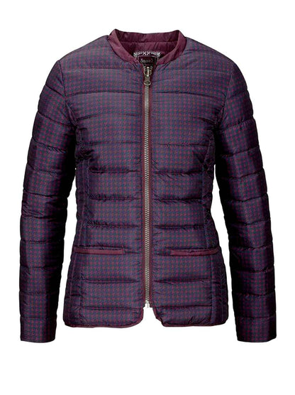 Boysens Damen-Wende-Steppjacke, bordeaux-blau