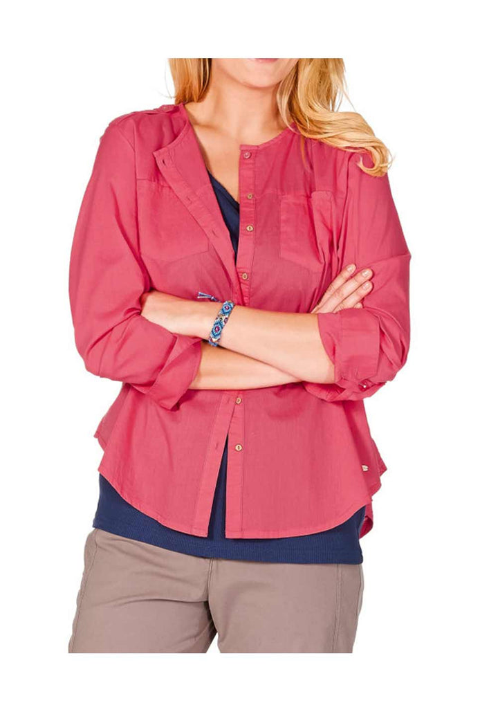 Triangle By S.oliver Damen Marken-Bluse, melone