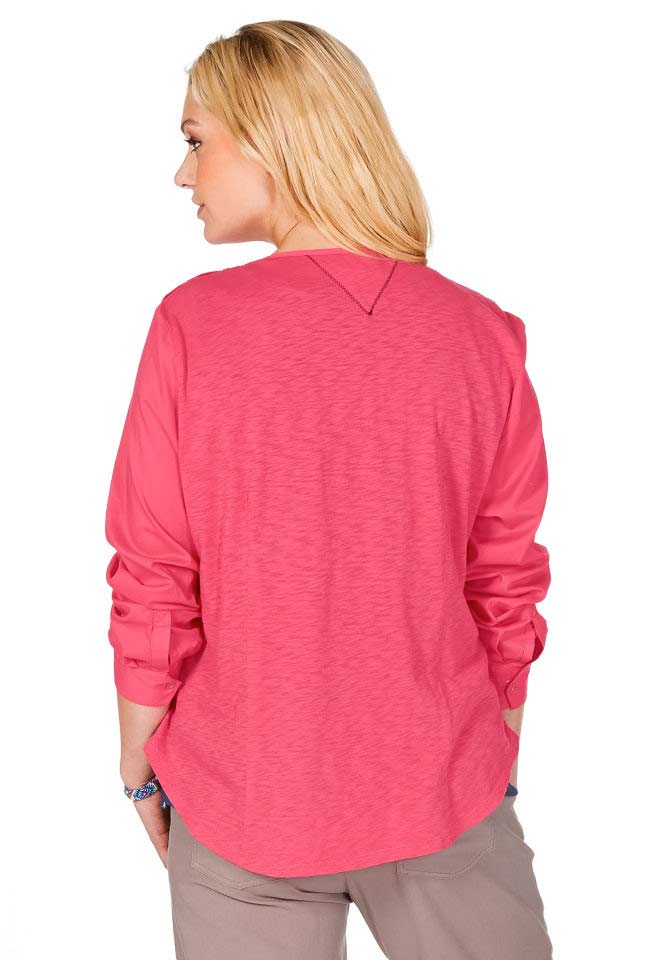 Triangle By S.oliver Damen Marken-Bluse, melone