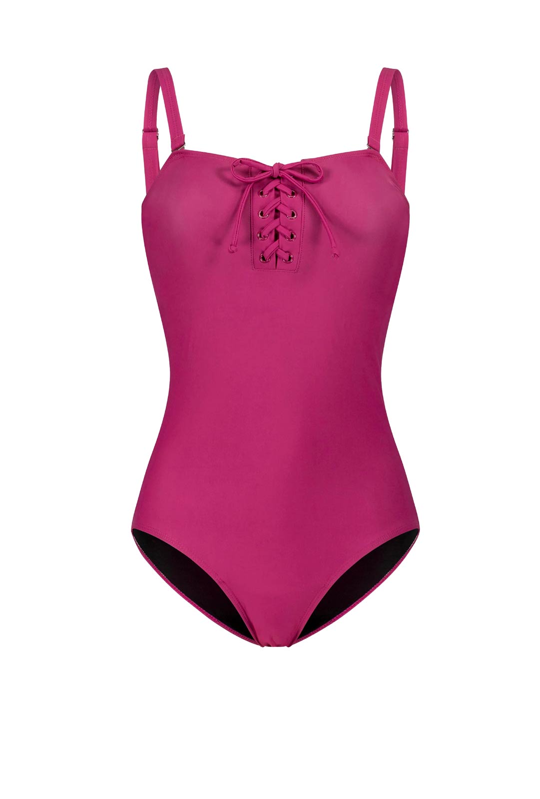 FEEL GOOD Damen Shaping-Badeanzug, fuchsia, Cup-B