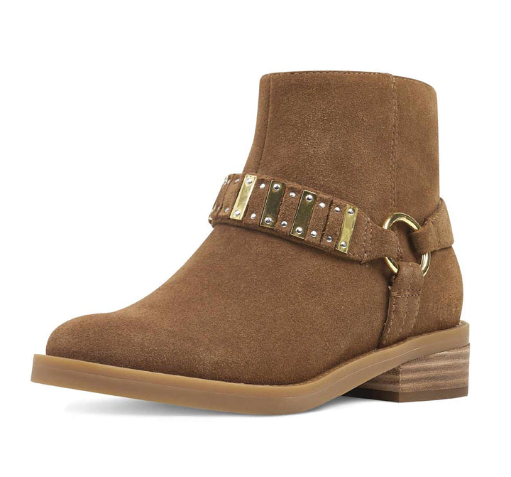 Nine West Damen Biker-Boots, cognac