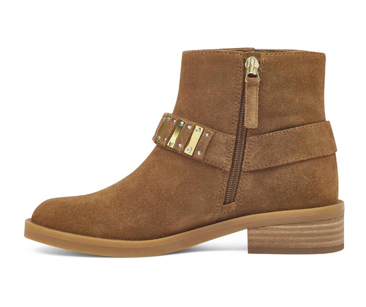 Nine West Damen Biker-Boots, cognac