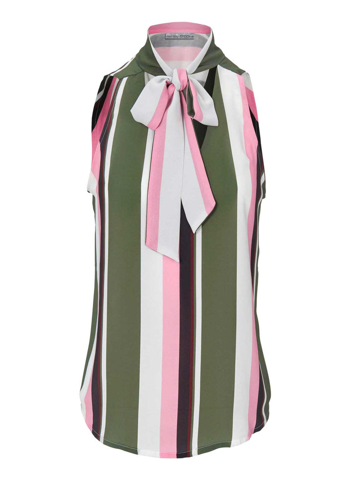 Ashley Brooke Damen Designer-Blusentop, bunt