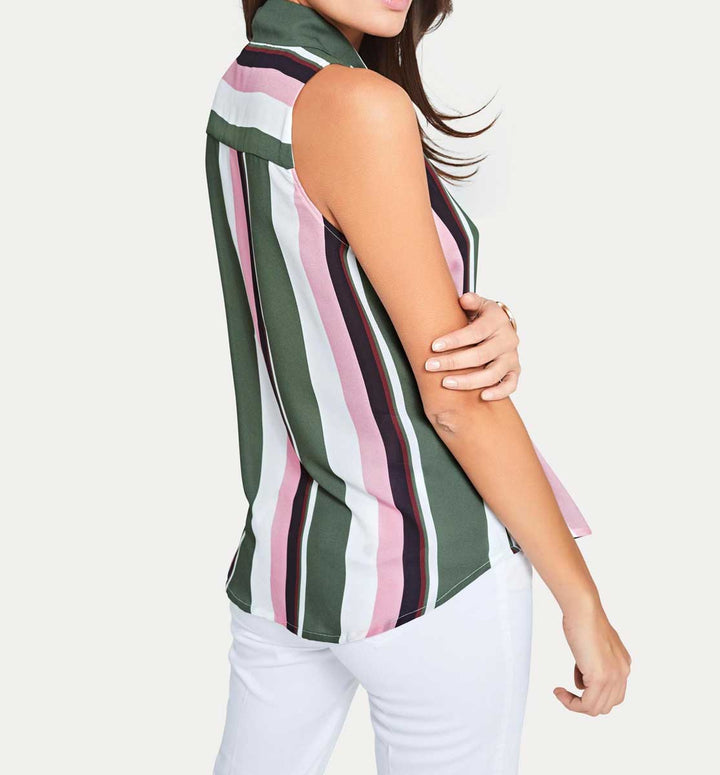 Ashley Brooke Damen Designer-Blusentop, bunt