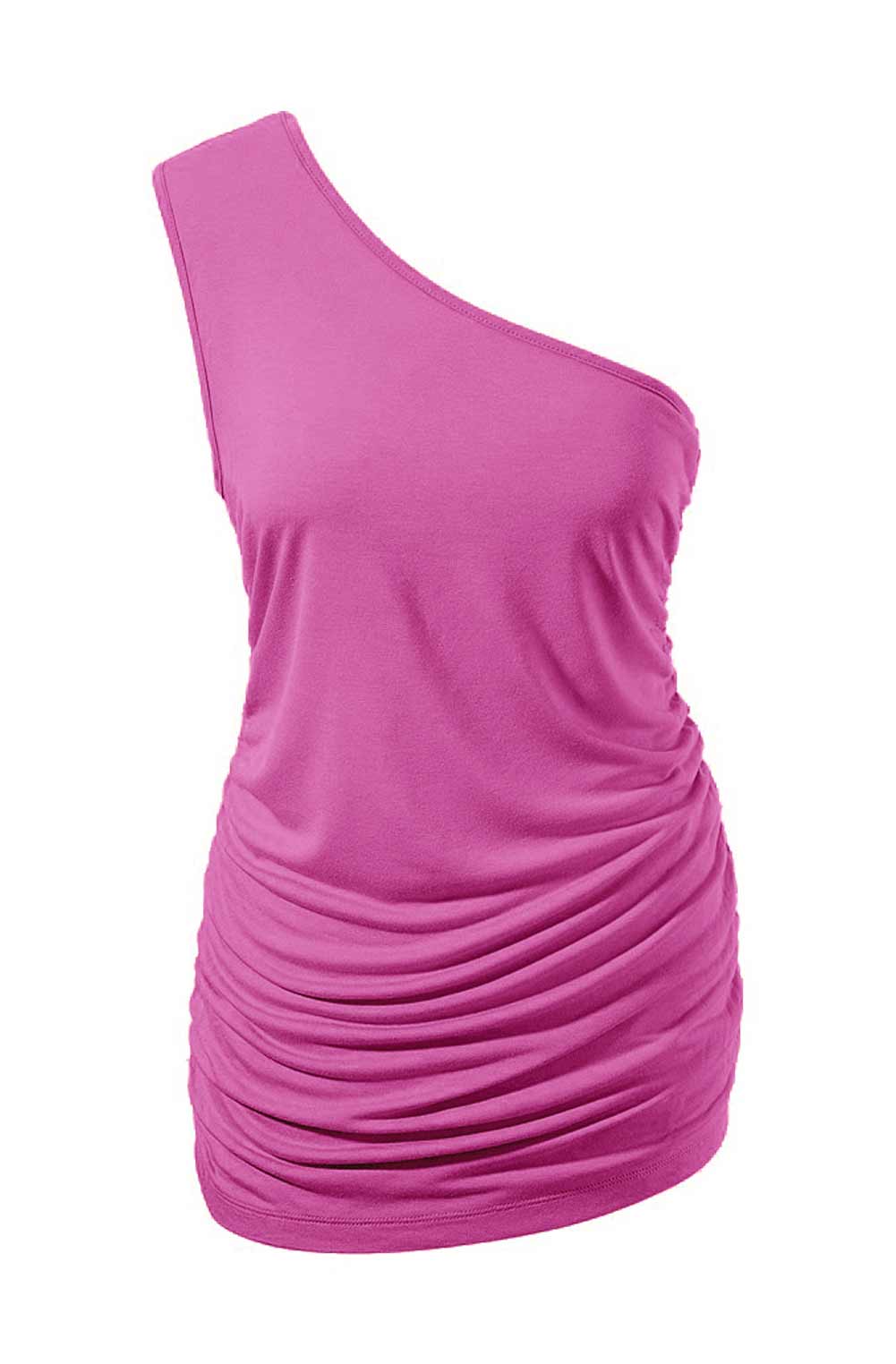 Aniston Damen Shirt + Rock, pink-schwarz