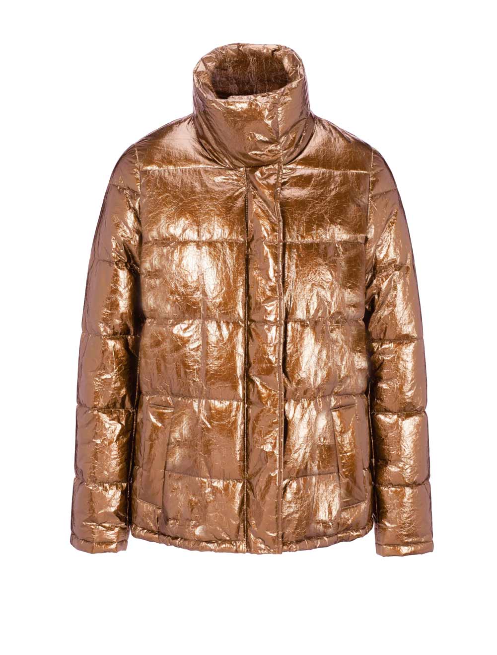 HEINE Damen Steppjacke, kupferfarben-metallic