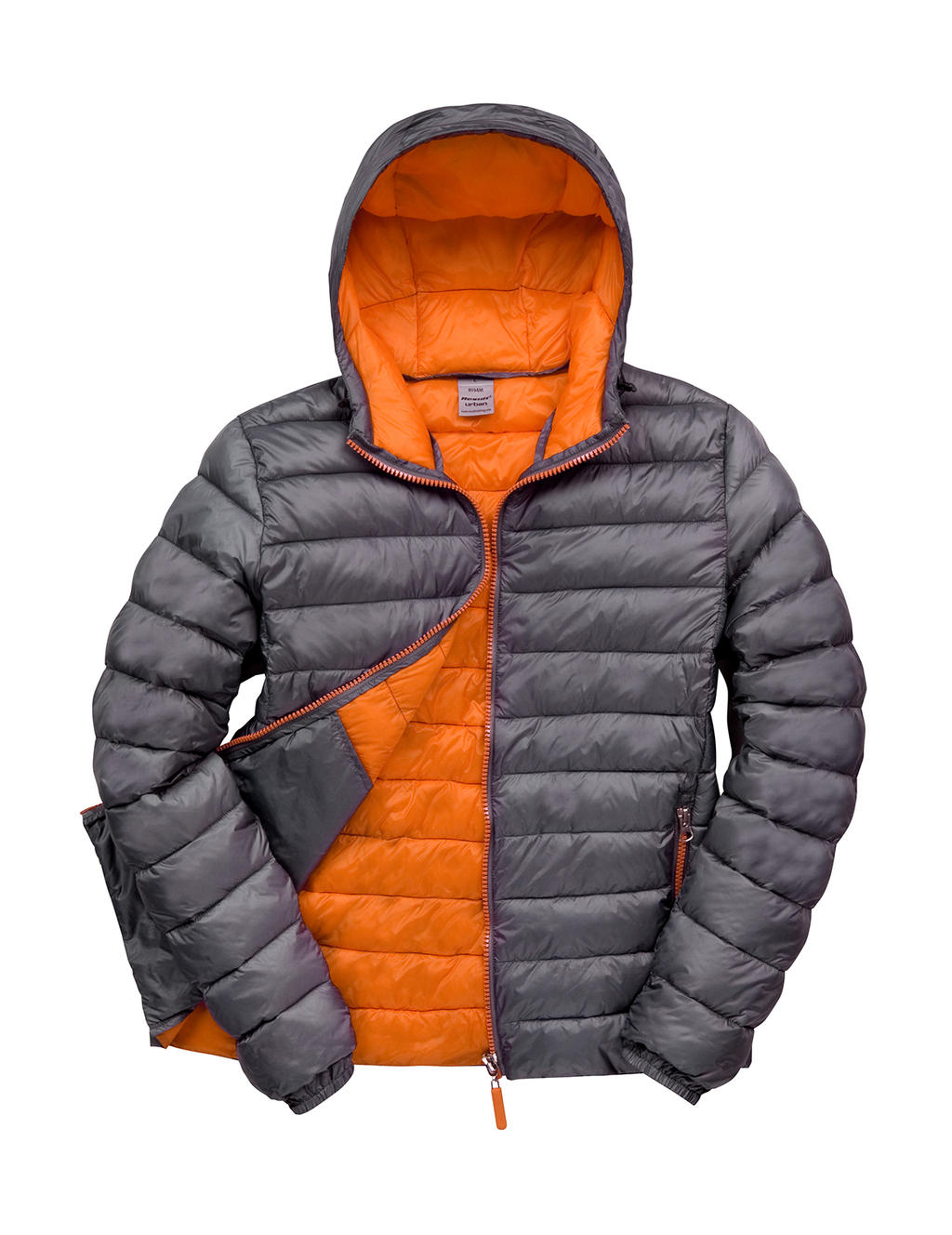 Result Herren Steppjacke Windjacke Winterjacke Kapuze Outdoor Warm Zip