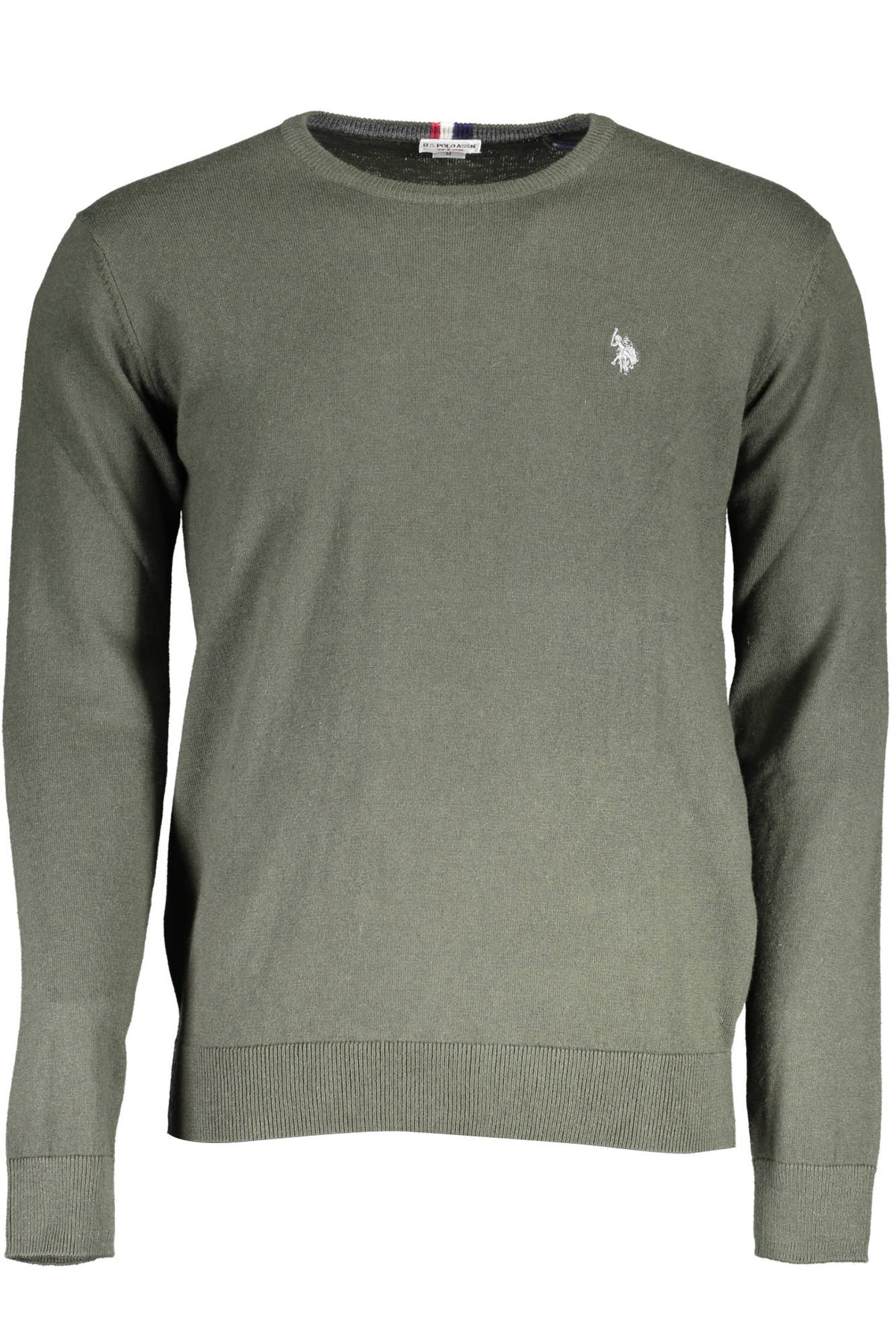 U.S. POLO ASSN. Herren Rundhals Pullover mit Kontrastdetails