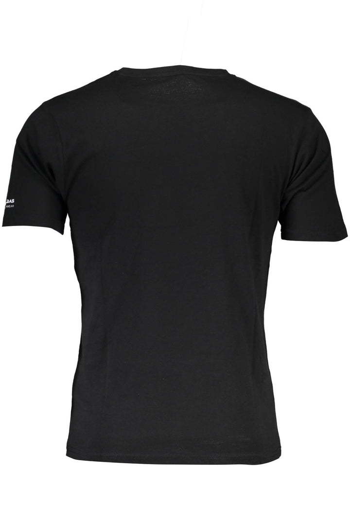GAS Herren T-Shirt Sweatshirt mit Rundhalsausschnitt, kurzarm