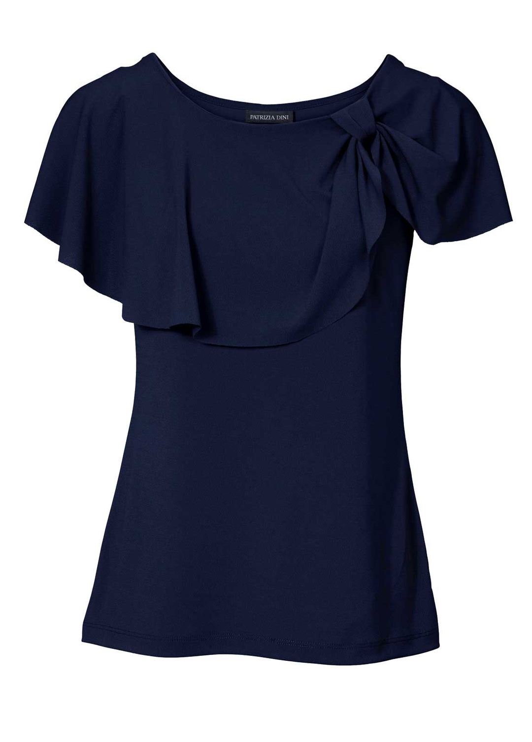 Patrizia Dini Damen Designer-Blusenshirt, blau