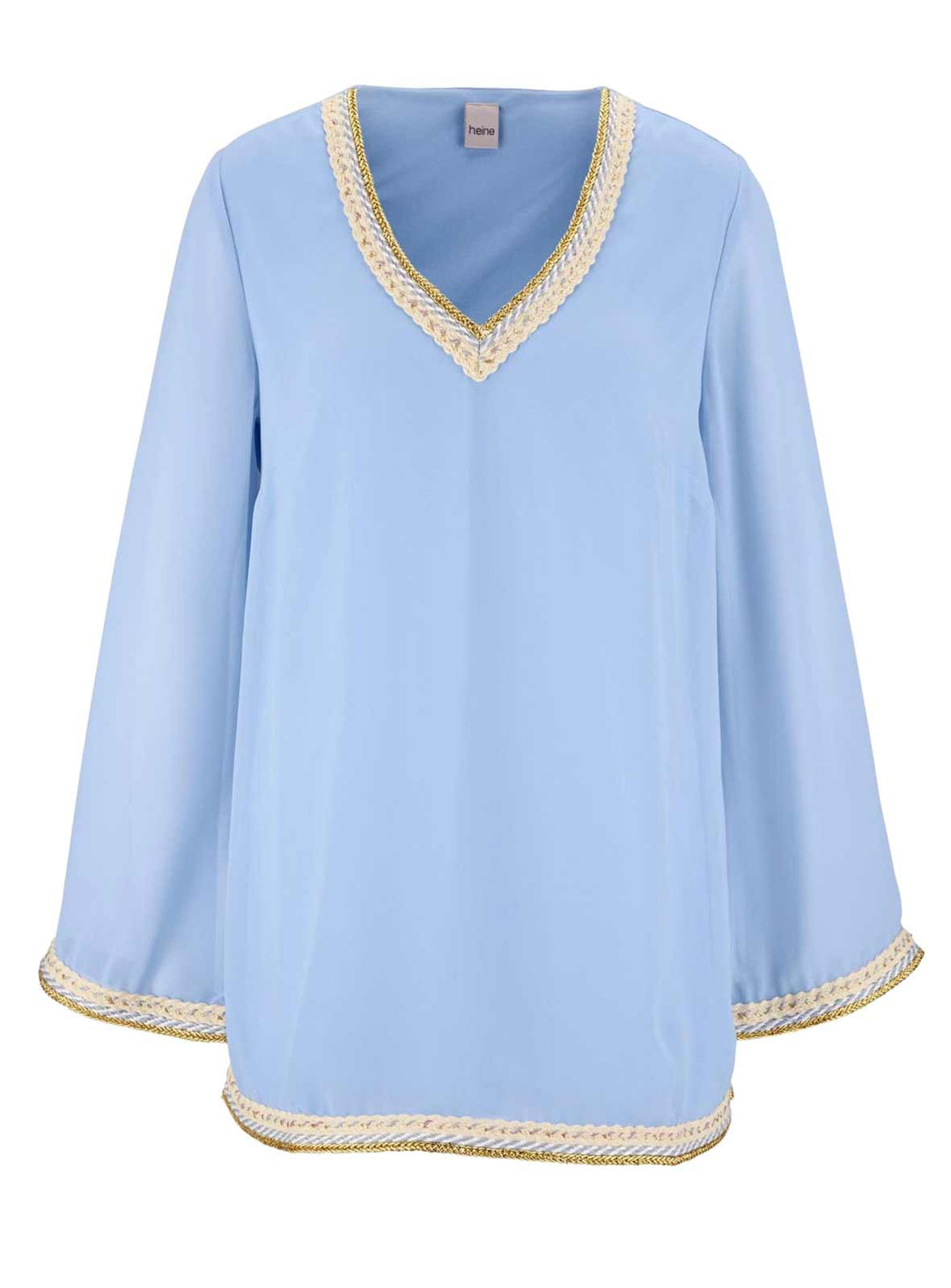 Heine Damen Bluse, hellblau