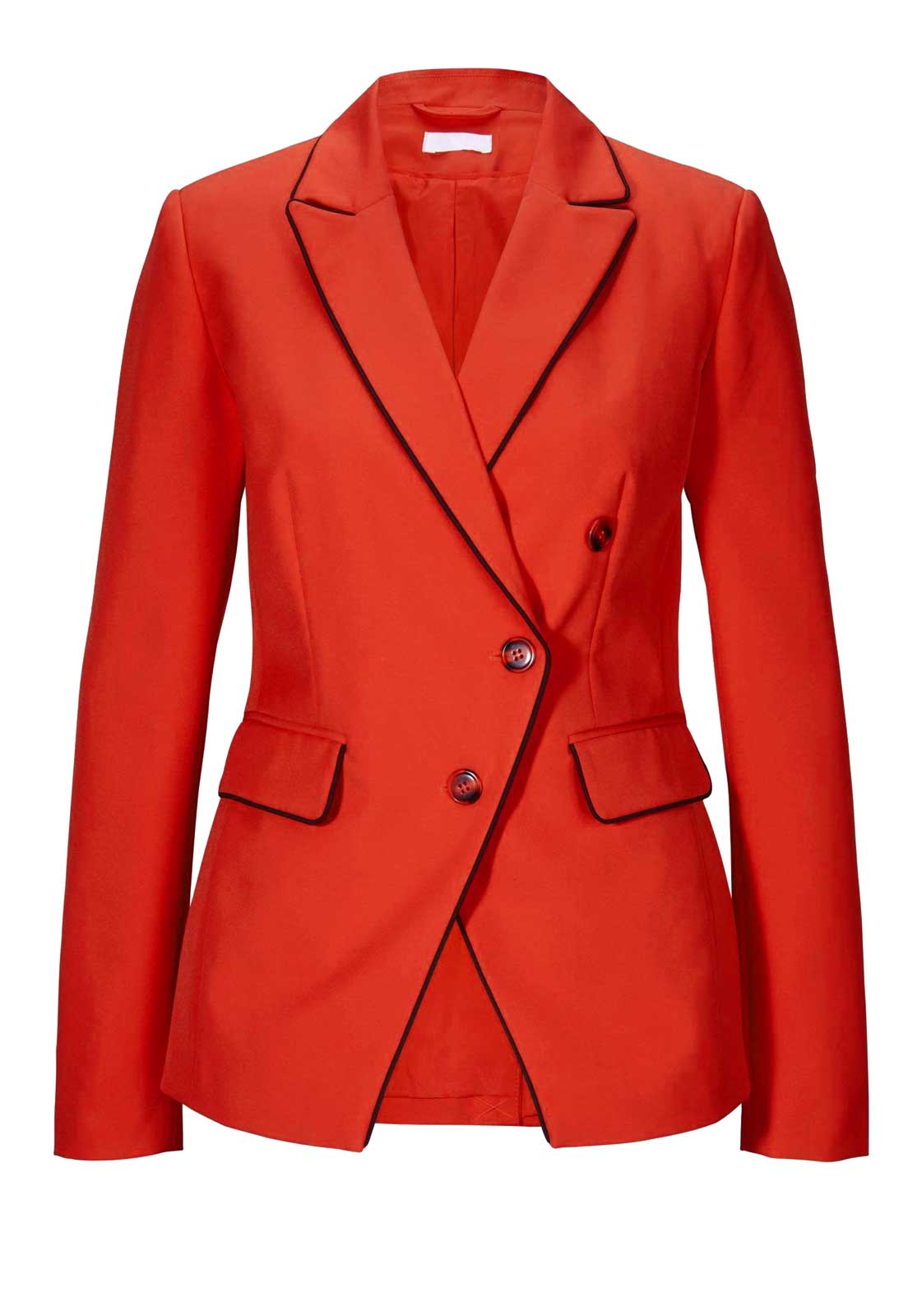 HEINE Damen Blazer, rot-schwarz