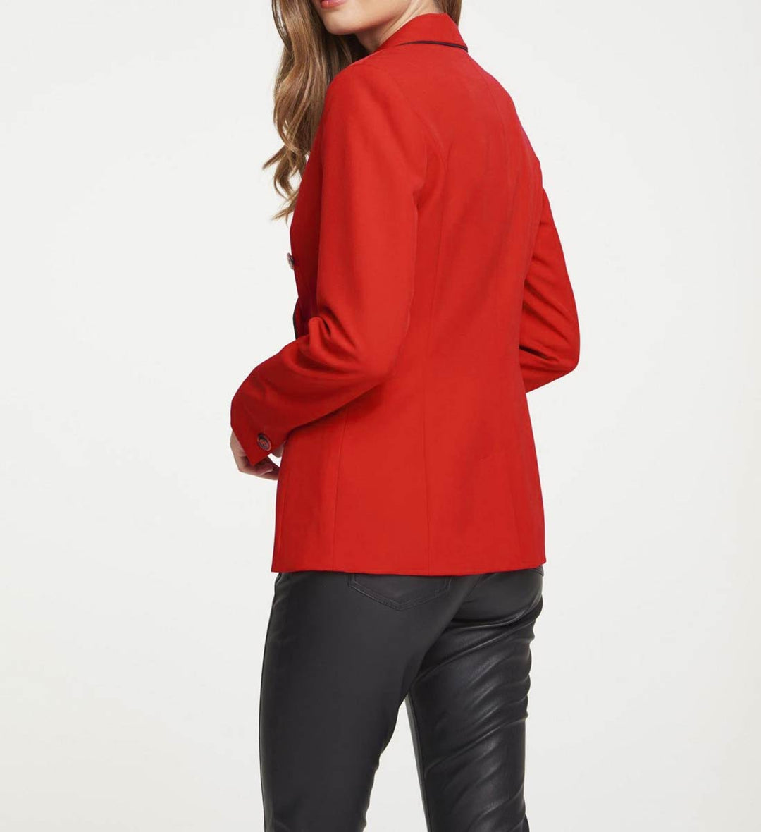 HEINE Damen Blazer, rot-schwarz