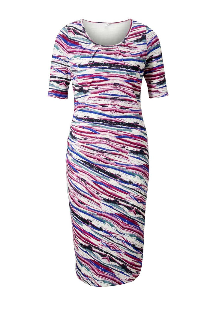 HEINE Damen Jerseykleid, bunt