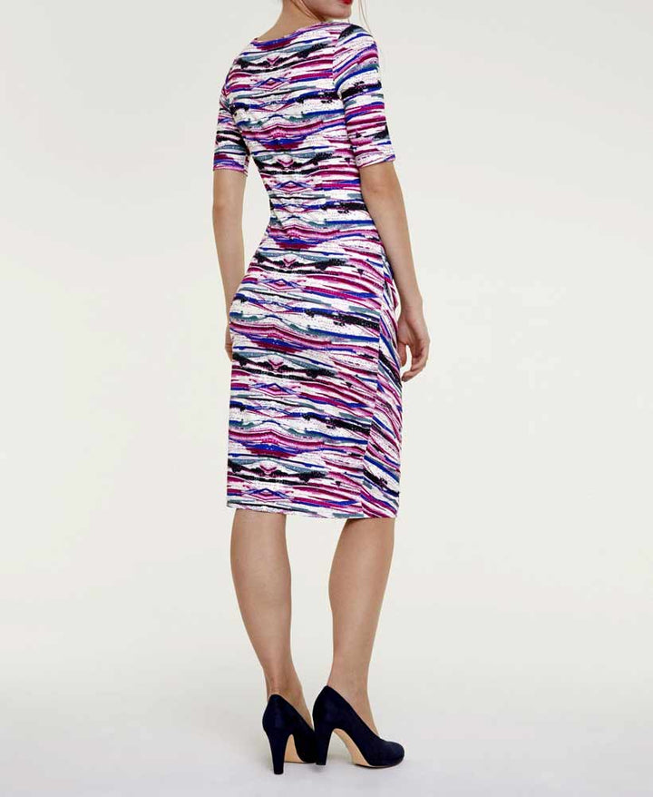 HEINE Damen Jerseykleid, bunt