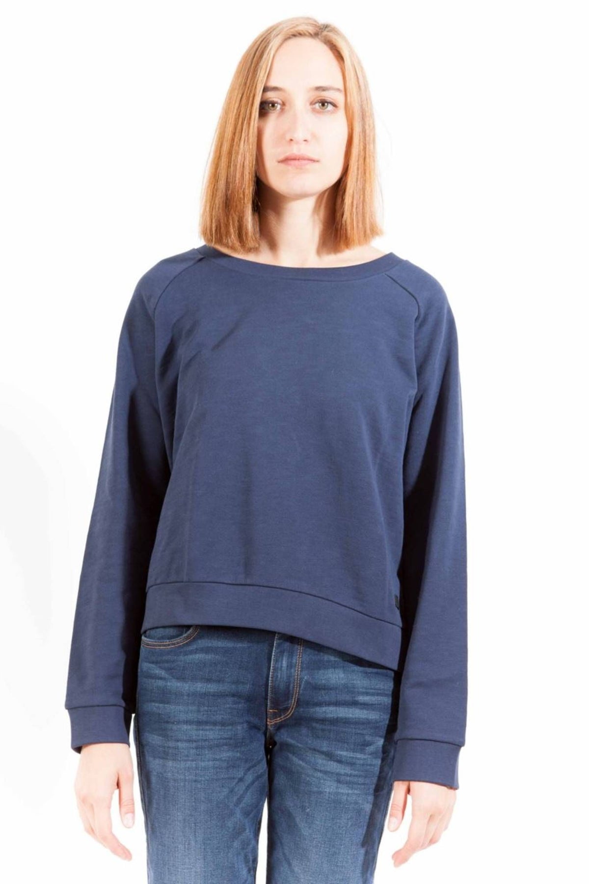 Gant Damen  Pullover Sweatshirt mit Rundhalsausschnitt, langarm