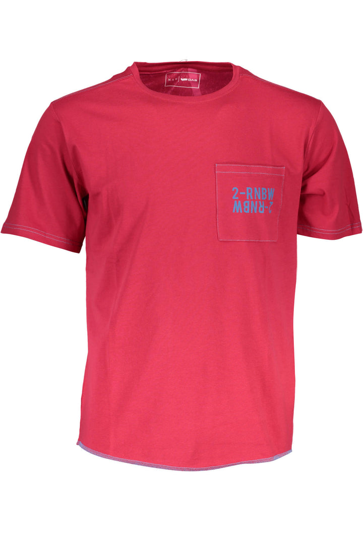 GAS Herren T-Shirt Sweatshirt mit Rundhalsausschnitt, kurzarm
