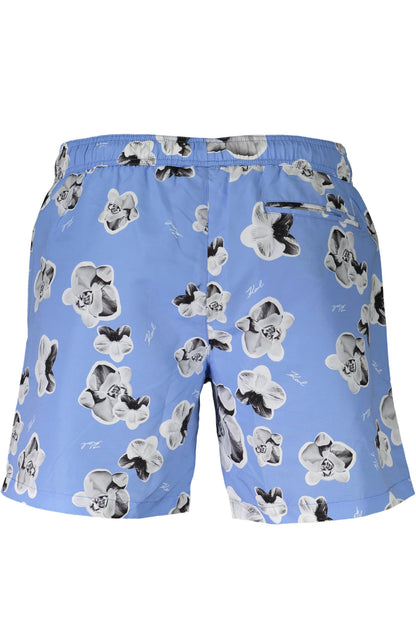 KARL LAGERFELD BEACHWEAR Herren Badehose Hose Bademode, mit Schnürverschluss