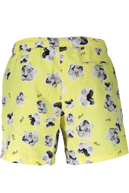 KARL LAGERFELD BEACHWEAR Herren Badehose Hose Bademode, mit Schnürverschluss