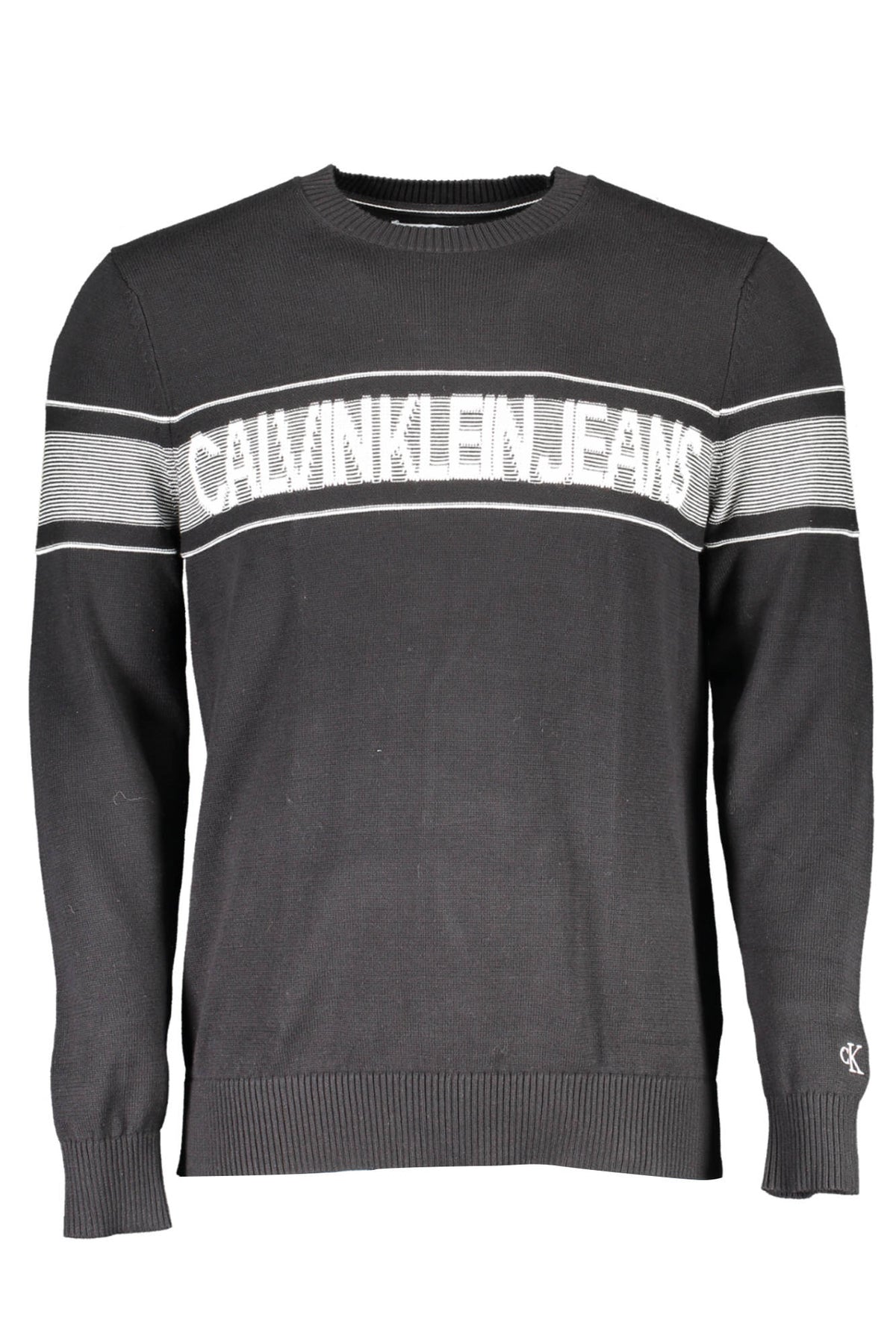 Calvin Klein Herren Pullover Sweatshirt mit Rundhalsausschnitt, langarm