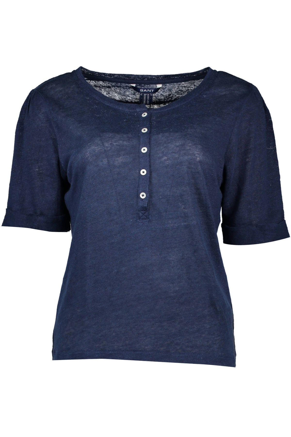 Gant Damen T-Shirt Sweatshirt mit Rundhalsausschnitt, kurzarm