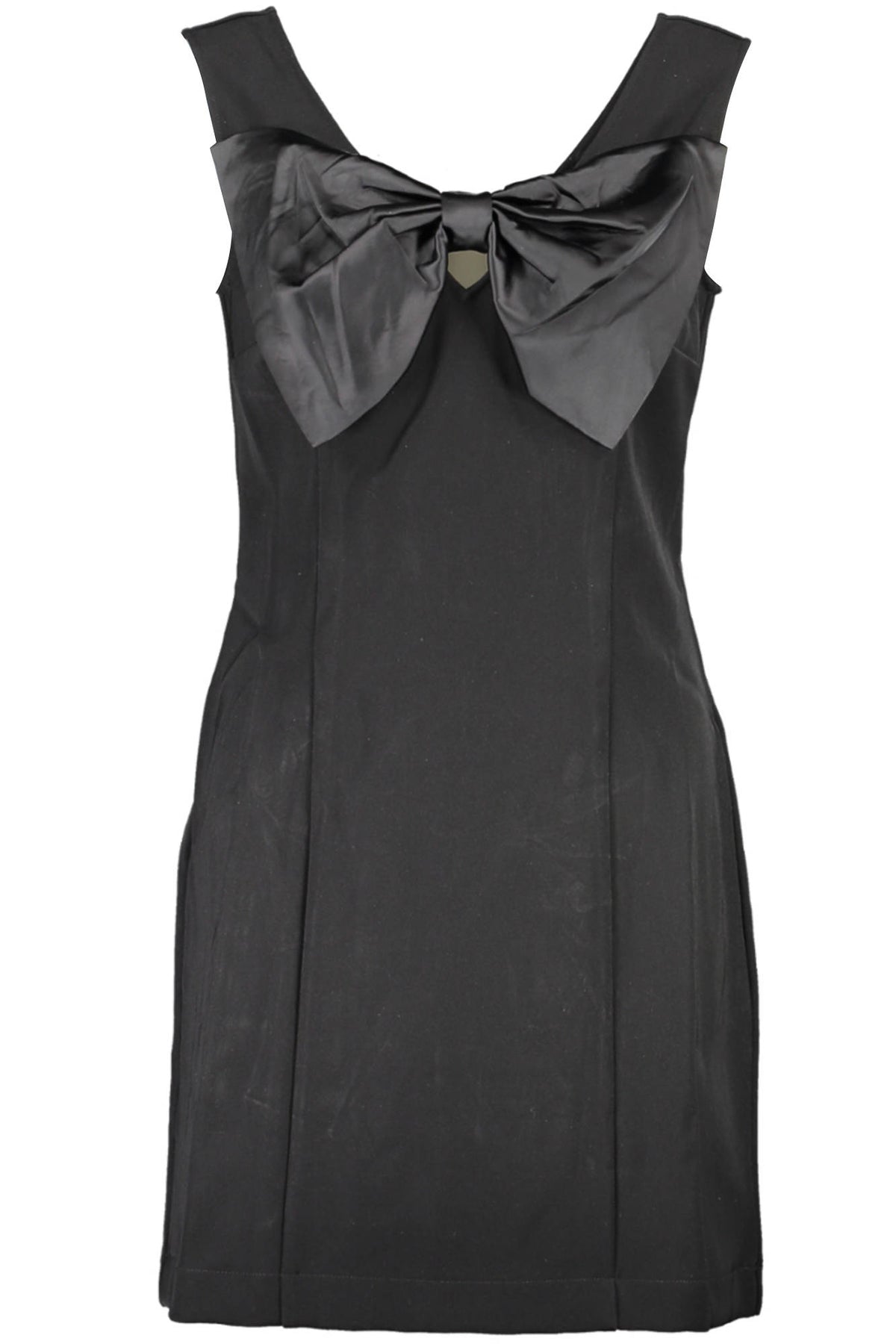 GUESS JEANS Damen Kleid Businesskleid Freizeitkleid mit V-Ausschnitt, ärmellos
