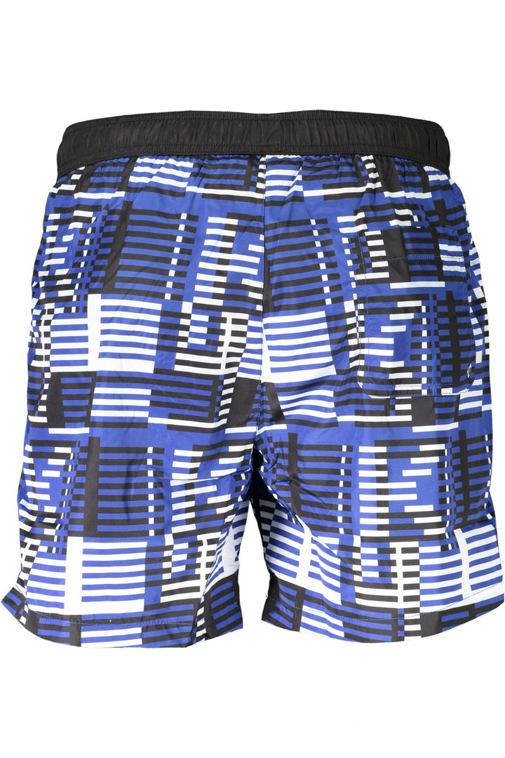 KARL LAGERFELD BEACHWEAR Herren Hose Badehose Bademode Schwimmhose, mit Schnürverschluss