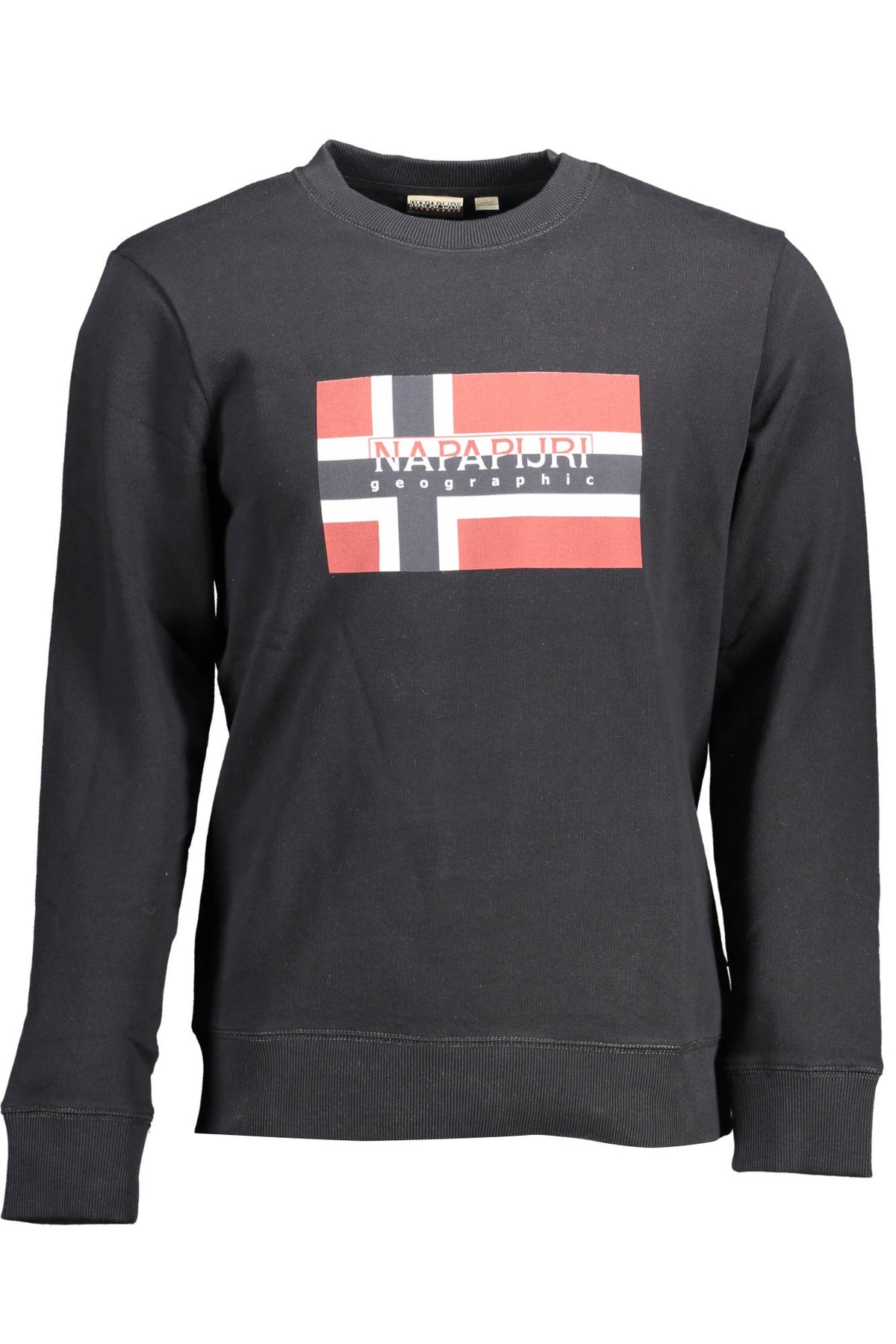 NAPAPIJRI Herren Pullover Sweatshirt mit Rundhalsausschnitt und Print