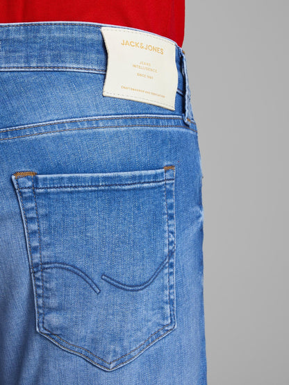 Jack &amp; Jones NOS Herren Slim Jeans JJIGLENN JJICON, Blau (Blue Denim)