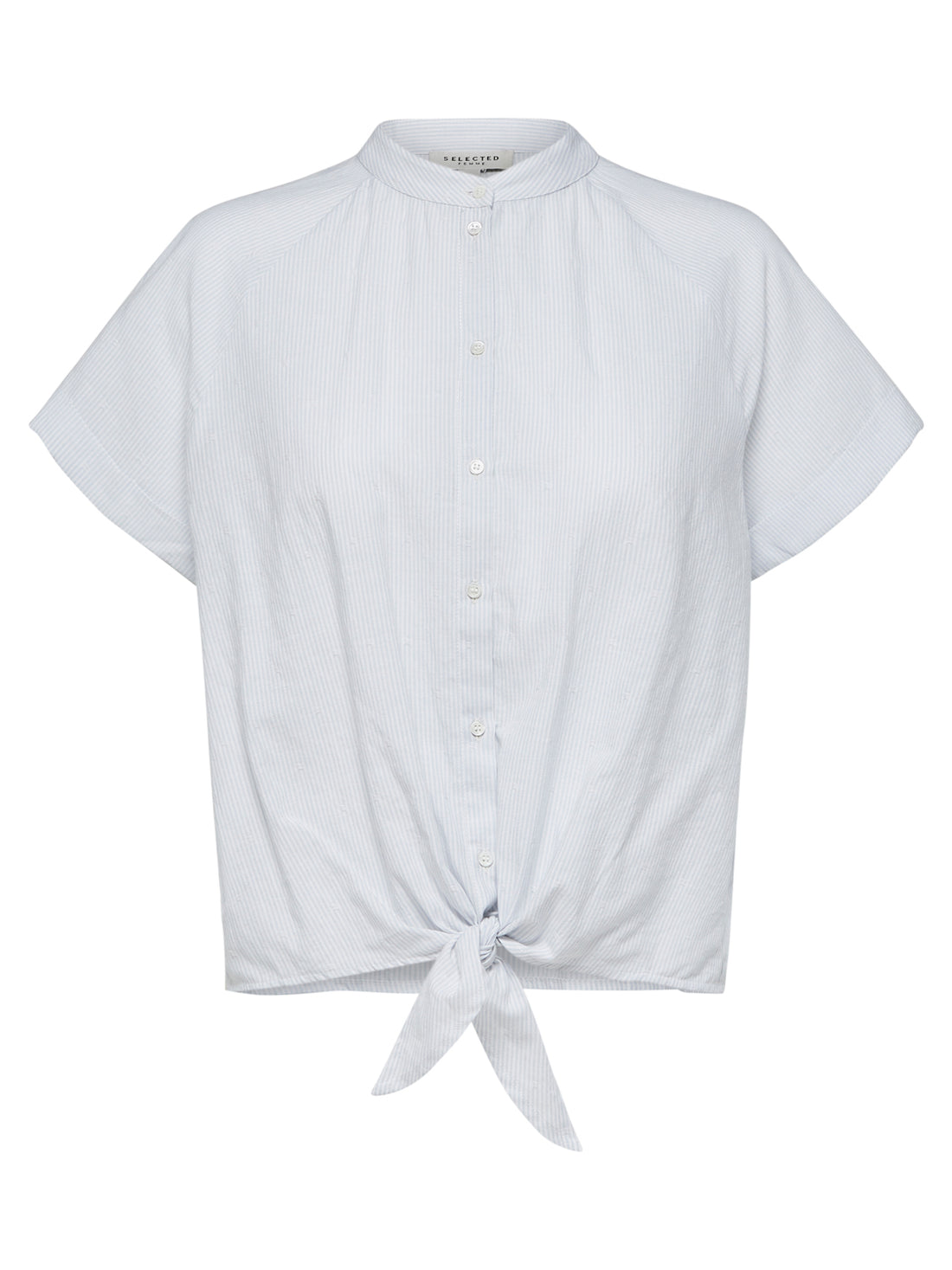SELECTED FEMME Damen Slfsummer Ss Knot Shirt W Bluse