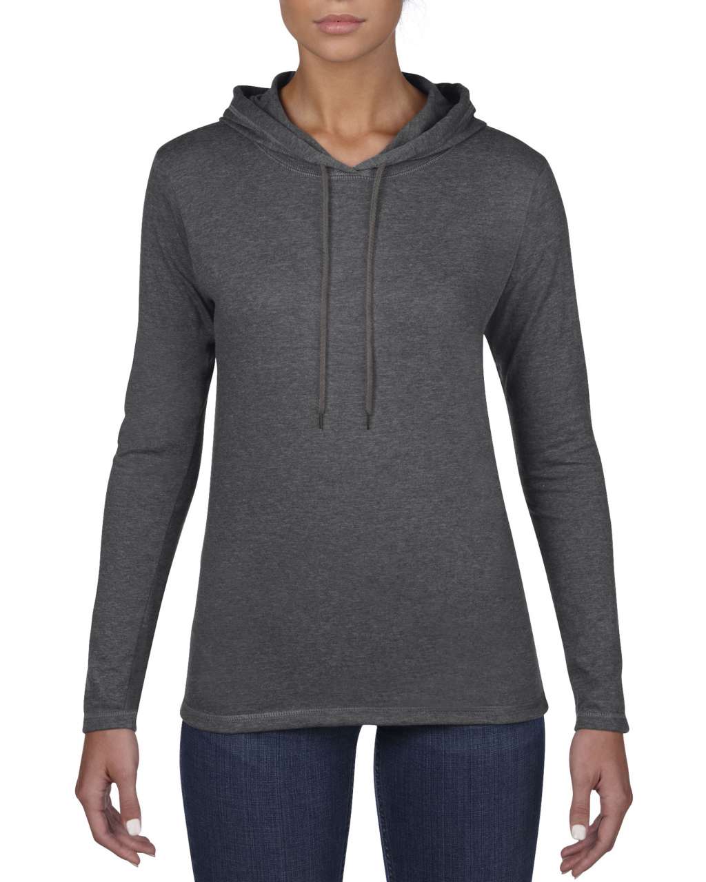 Anvil Damen Hoodie Hooded Sweat Kapuzenpullover Pullover Sweatshirt