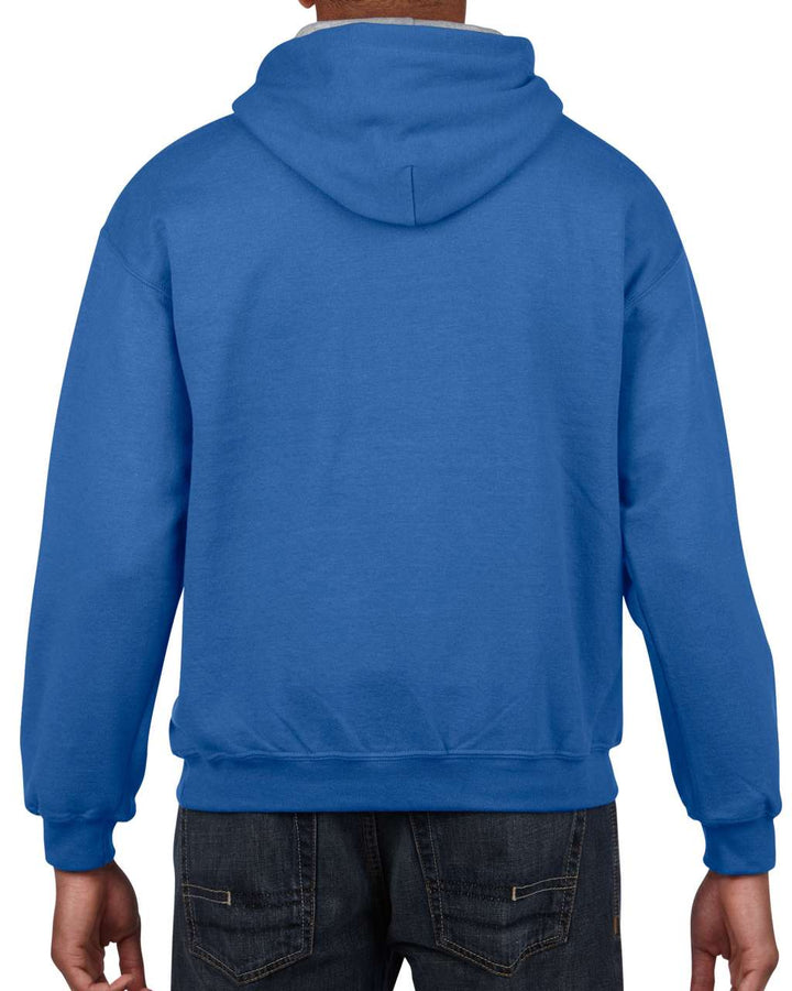 Gildan Herren Kapuzenpullover Hoodie Adult Contrast Sweatshirt